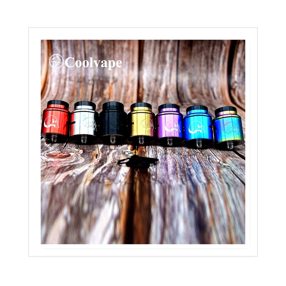 WOLFCOOL C2MNT RDA - جهاز تبخي - مراجعة Vape Coil Replacement وسعره