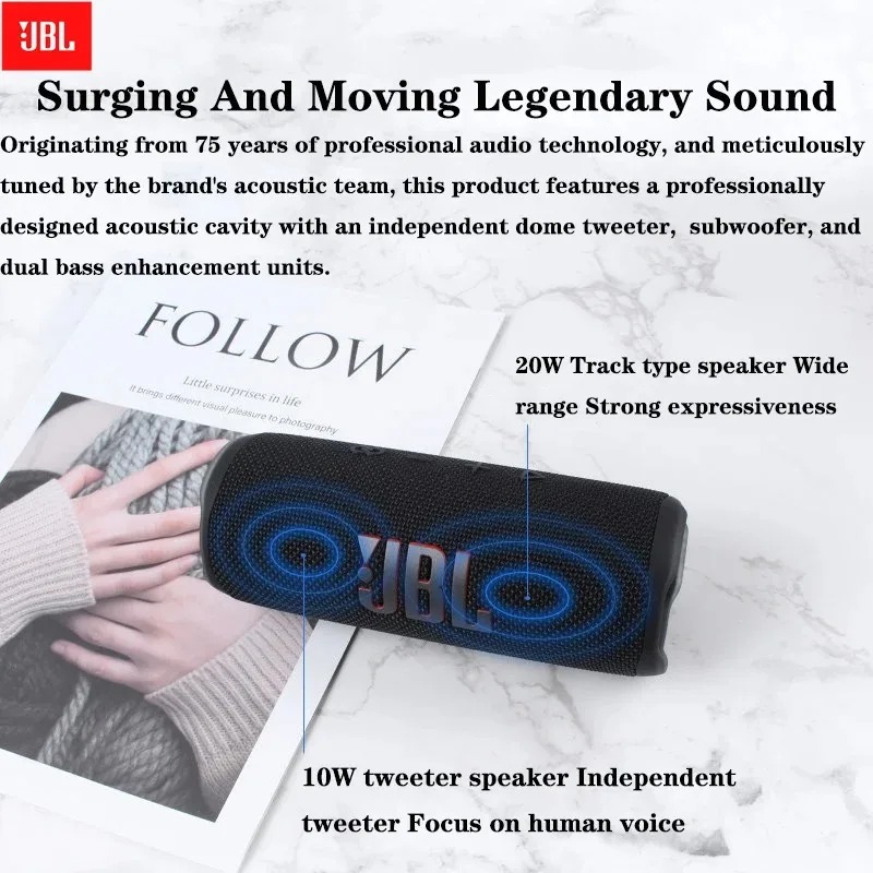 مكبر صوت JBL Flip 6 لاسلكي للا - مراجعة Jbl Speaker Flip 6 وسعره
