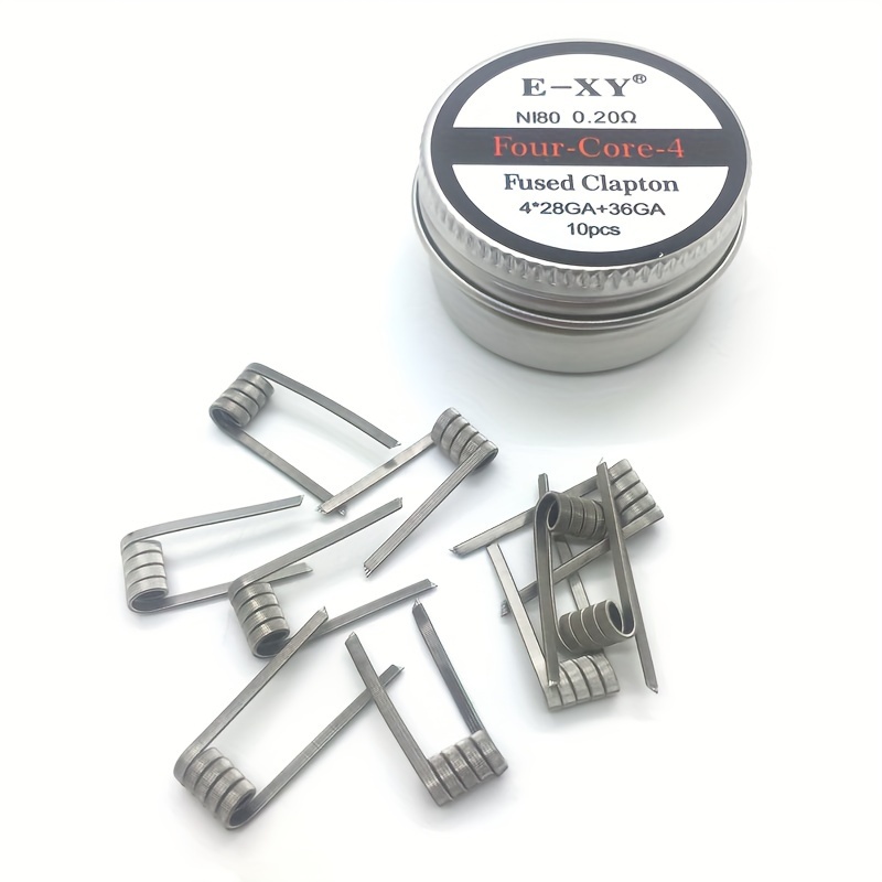 10 قطعة/صندوق ، ملفات كلابتون  - مراجعة Coil Building Kit وسعره