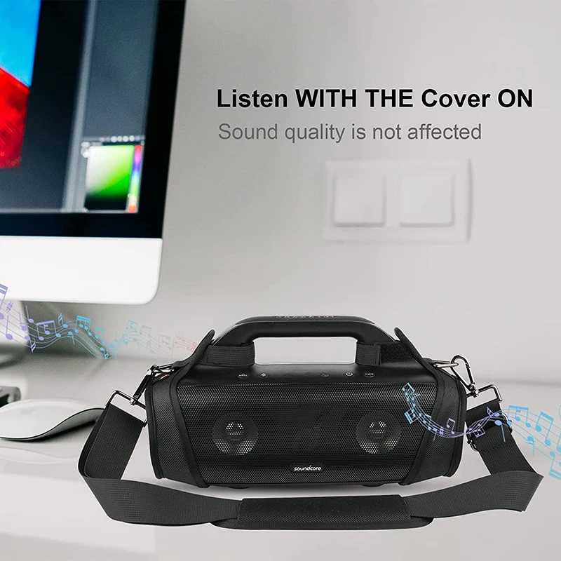 حقيبة حمل للسفر لمكبر الصوت ال - مراجعة Anker Speaker Soundcore Motion+ وسعره