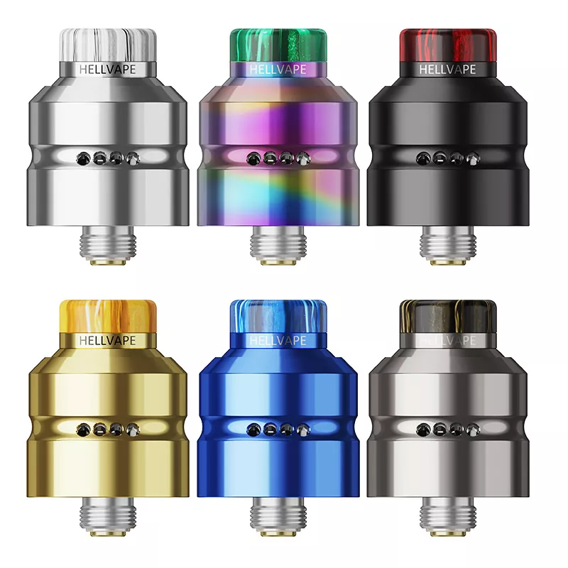 خزان السائل الأصلي Hellvape De - مراجعة Rda Atomizer Deck وسعره